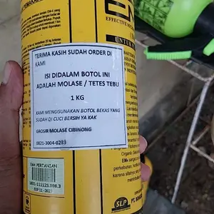 MOLASE 1 LITER TETES TEBU MURNI MOLASE BERKUALITAS