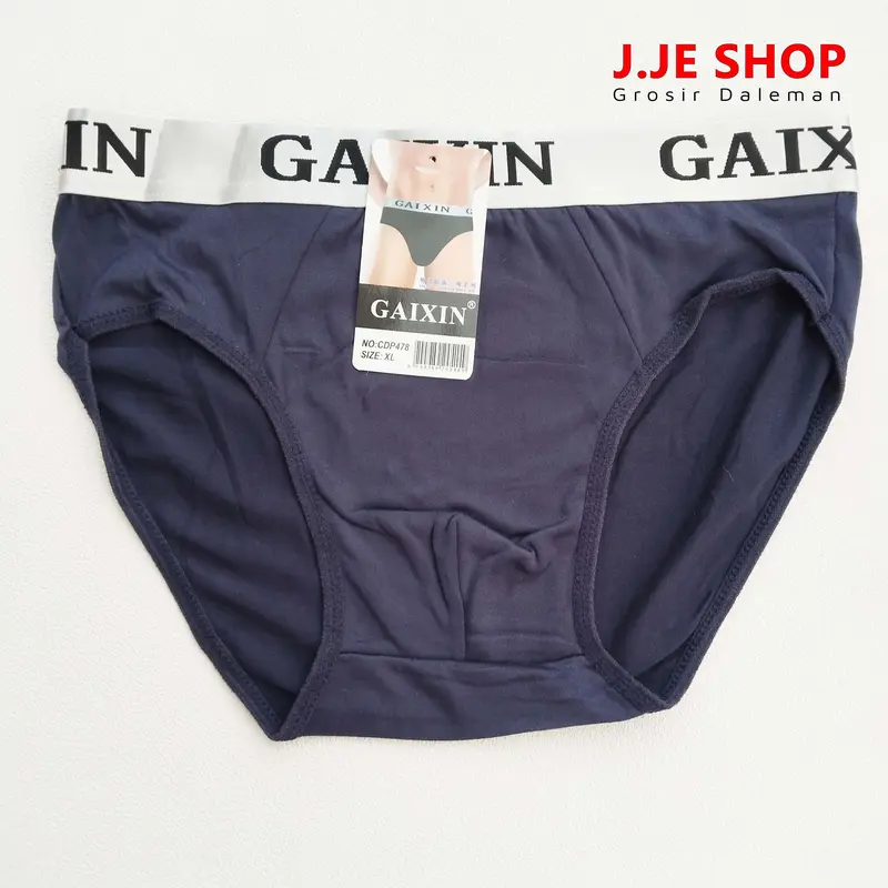 12 Pcs Celana Dalam Pria Dewasa Premium Gaixin Size L XL XXL - Kain Halus dan Lembut 5