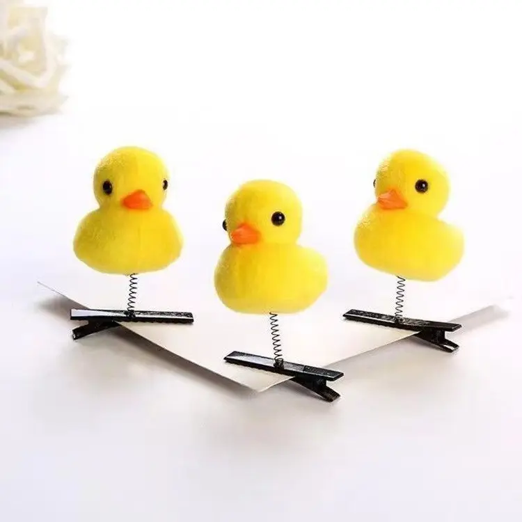 1 PASANG ISI 2PCS JEPIT DUCK GAYA ANAK PEREMPUAN / JEPIT RAMBUT MODEL BEBEK 2