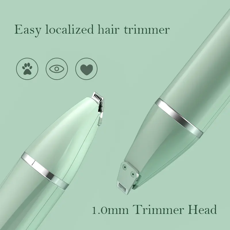 4 In 1 Alat Cukur Profesional Gunting Rambut Listrik Hewan Peliharaan Untuk Mencukur Bulu Anjing 2