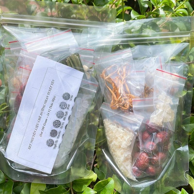 [Mua 1 Tặng 1] Set Nguyên Liệu Chè Dưỡng Nhan 14 Vị 300g (Tặng Thêm 1 Set 300g 14 Vị) - Tổng Nhận 600g - Trúc Ly Food