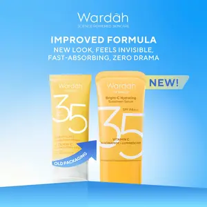 Wardah UV Shield Bright-C Hydrating Sunscreen Serum SPF 35 PA+++ - Skincare
