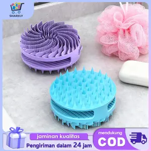 Sikat Mandi Silikon Sikat Badan Untuk Mandi Sikat Silikon Mandi Alat Pembersih Punggung Body Untuk Mandi Dan Dry Brush Skin Care Massage Body Scrub Exfoliating Kulit