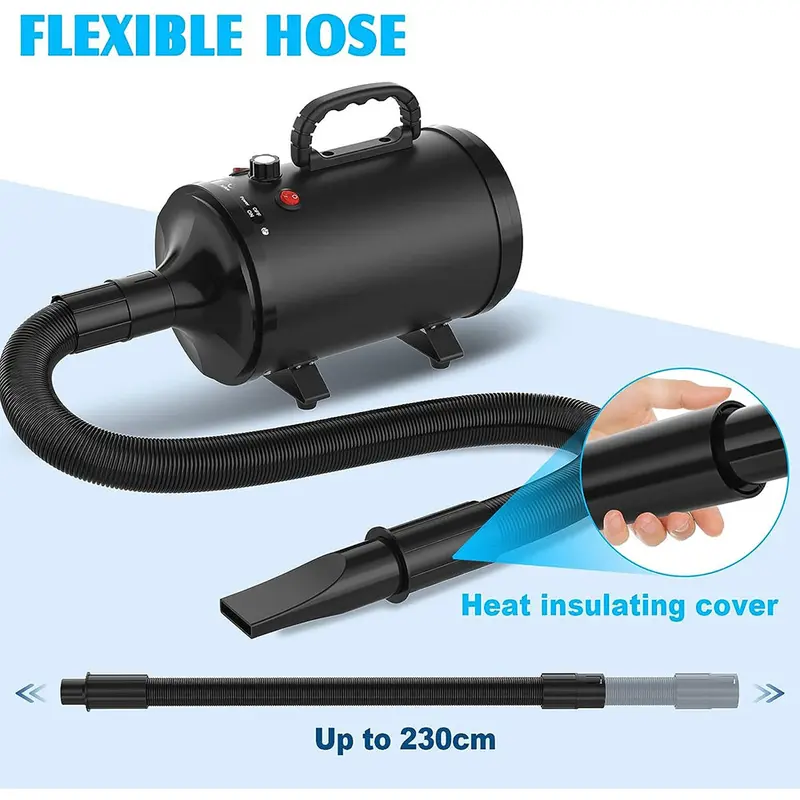 HEAN Pengering Bulu Kucing Anjing Hair Dryer for Pets Fast Blow 2800W - ZF-YC-C-04 Terbaru 7