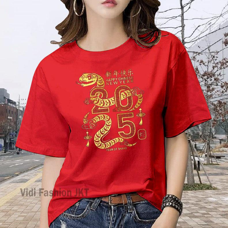 Product Introduction of KAOS IMLEK SHIO ULAR 2025 / BELI 3 GRATIS HEADSET EXTRA BAS / KAOS GONG XI FA CAI 2025 SHIO ULAR / KAOS WANITA / KAOS PRIA / KAOS DISTRO / KAOS WANITA KEKINIAN / KAOS OBLONG / BLUS / T-SHIRT / KAOS WANITA DEWASA / KAOS KATUN COMBED BAHAN ADEM BAHAN TEBAL 20