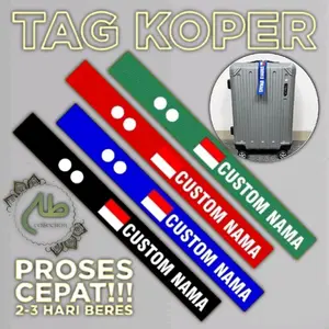 Tohacollection - Baggage Tag / Tag koper Penanda koper dalam perjalanan Umroh Haji agar tidak tertukar saat perjalanan Kabin
