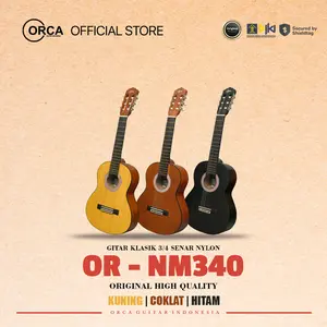 ORCA Gitar Klasik 3/4 OR - NM340 Senar Nylon Guitar