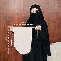 Gambar Maslaha Niqab | Niqab Tali Cadar Tali Babydoll Niqab Logo M - Milo dari Maslahaniqab Kab. Bandung 5 Tokopedia