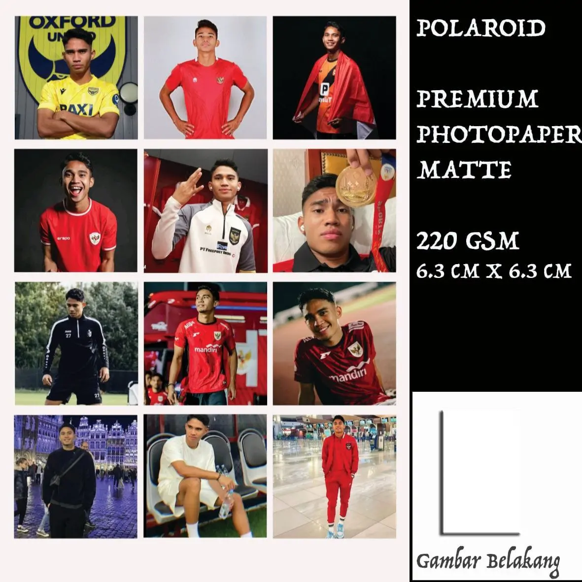 Polaroid TIMNAS Marselino Ferdinan