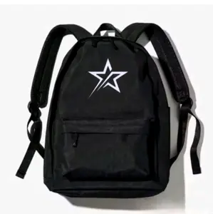 StarCollektion tas punggung distro pria dan wanita (bintang garis) tas punggung simple murah dan praktis cocok untuk pemakaian skolah dan acara formal lainnya dengan bahan dinnir 300