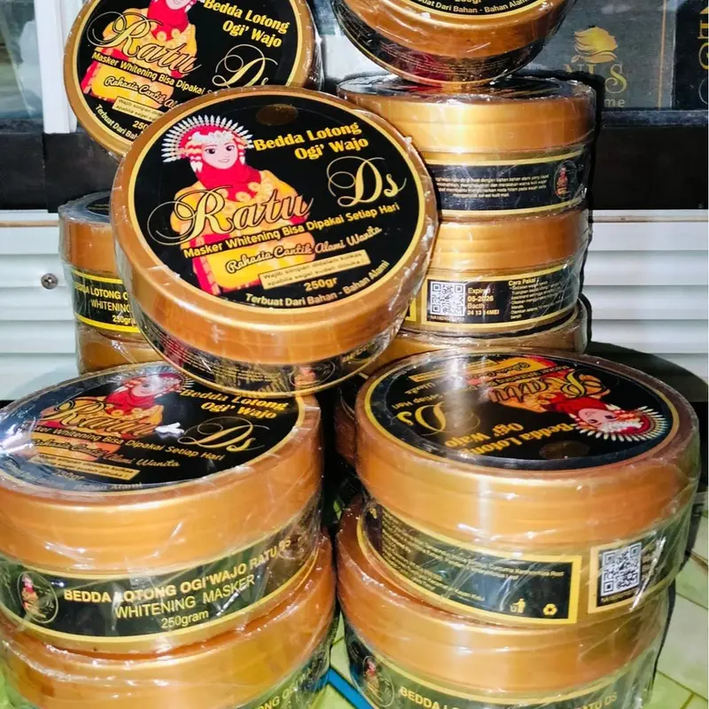 LULUR BEDDA LOTONG Ogi' Wajo Ratu DS - Lulur Viral (BPOM) Mencerahkan kulit ORI Tubuh Memudarkan 3