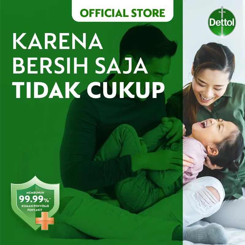 Dettol Cairan Antiseptik 245ml - Antiseptik Cair Anti Kuman dan Bakteri Antiseptic Liquid 2