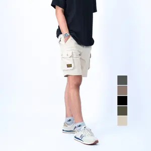 Celana Cargo pendek Seris Semua Warna (BRANDSURF) - Bahan Katun Twill - Rapih dengan tiga jahitan - Size 28-39 - Chino, Casual