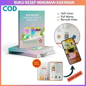 Buku Resep Minuman Kekinian Exclusive 139 Resep Inspirasi Untuk Minuman Kekinian by @th_homecafe Recipes Edukasi