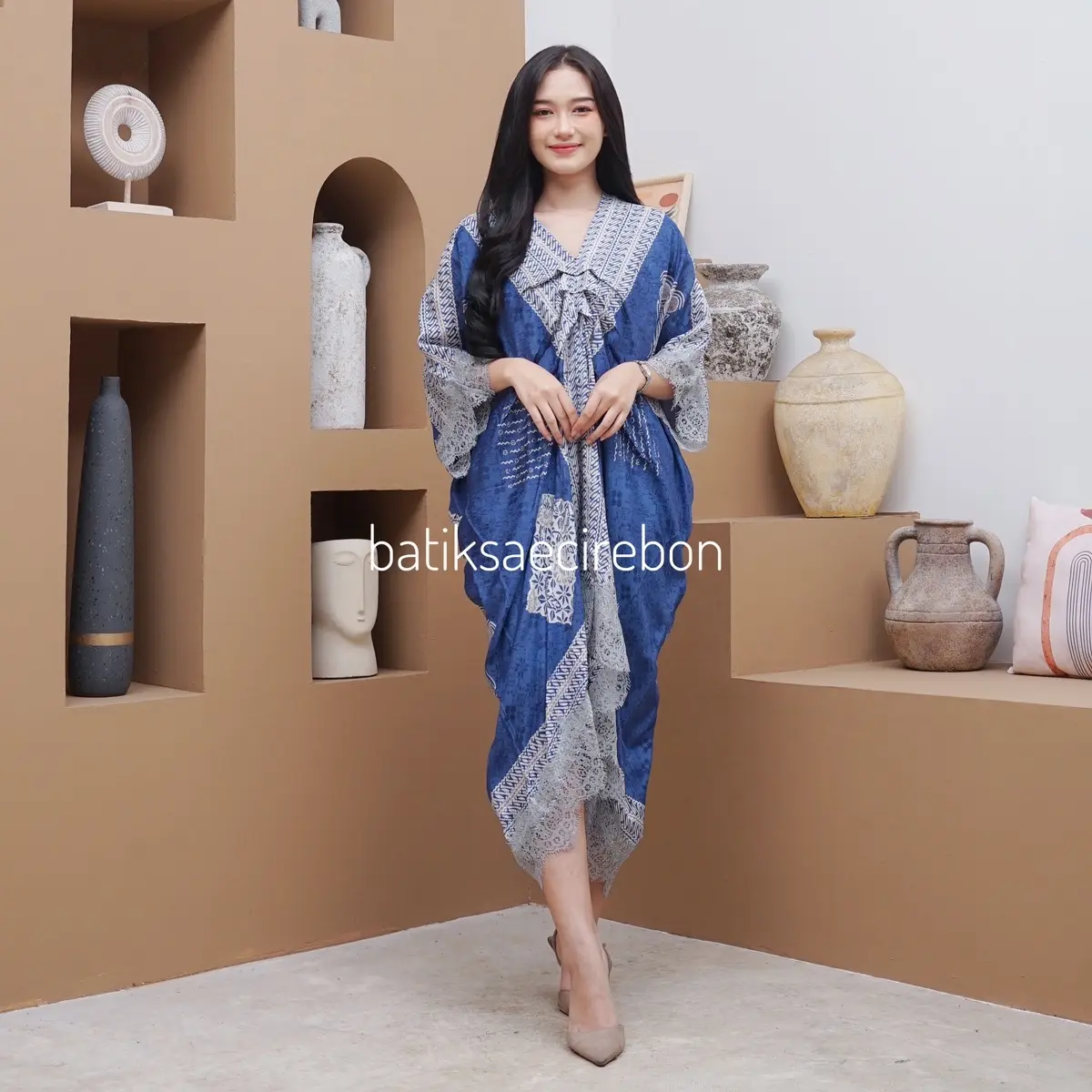 SAE BATIK _ Kamelia Kaftan Lace | Kaftan Renda | Kaftan Raya | Dress Kaftan | Kaftan Lebaran| Kaftan Kondangan| Kaftan Batik| Kaftan Viscose | Kaftan Batik