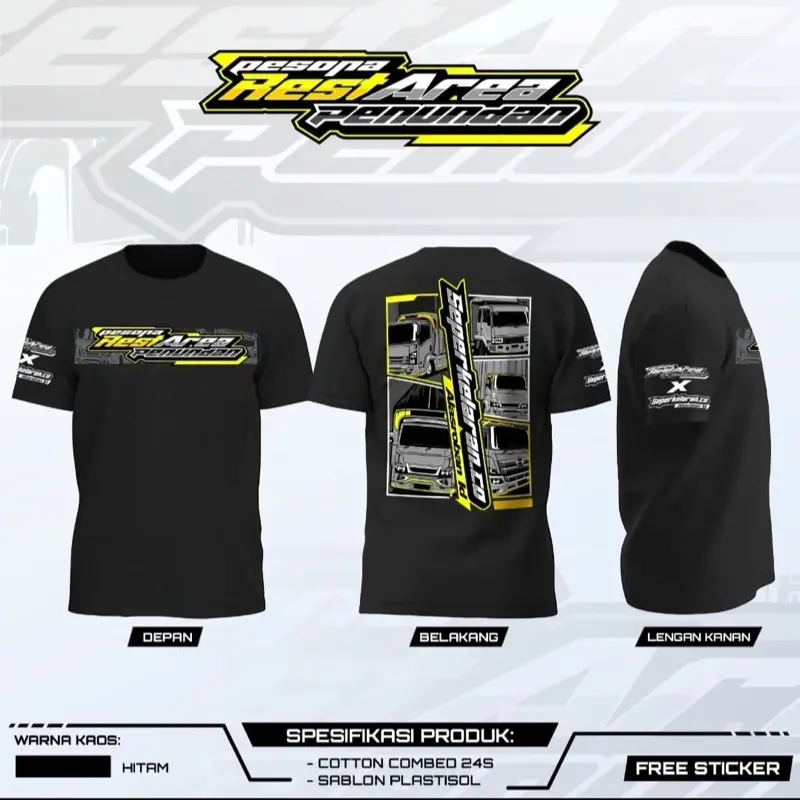 KAOS REST AREA PENUNDAN v3 ORIGINAL 0