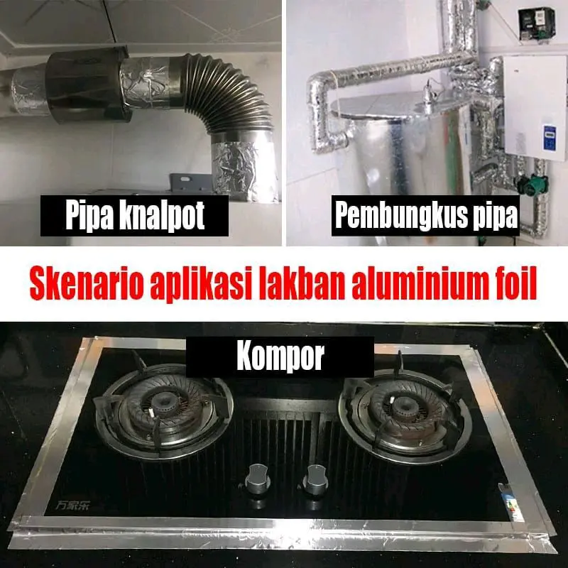 Tambal panci / lakban panci /aluminium foil panci 3