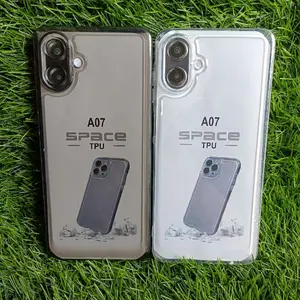 Softcase Casing SAM A07 Selikon Bening Trasparan Pelindung belakang HP+Camera