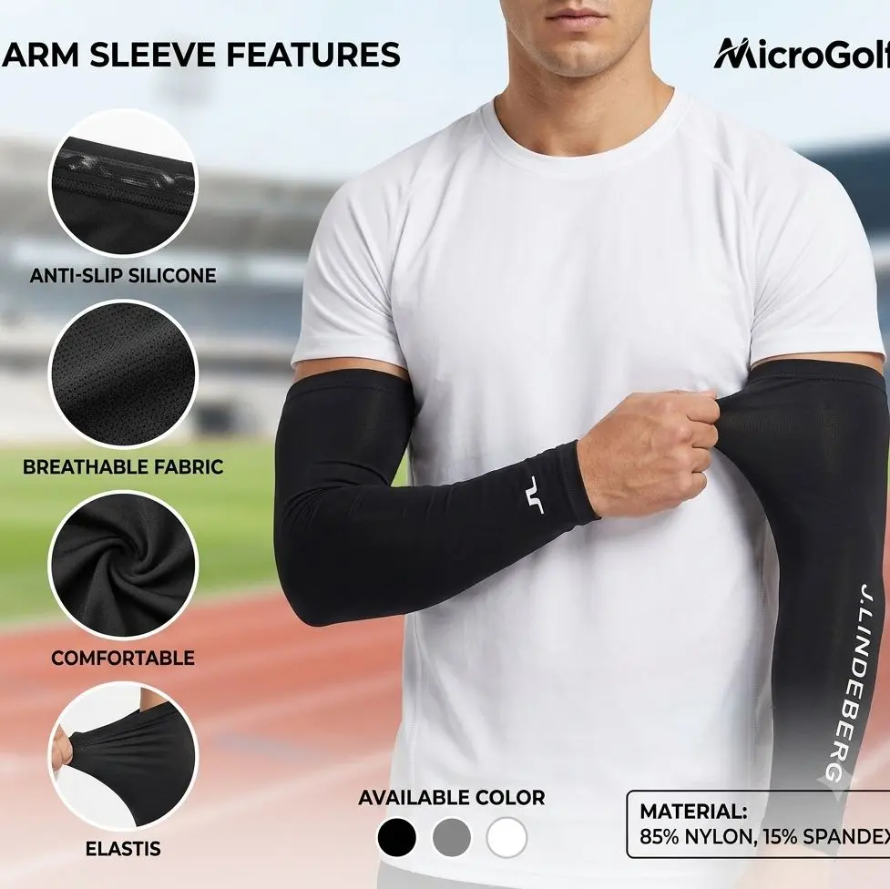 arm sleeve golf J.Lindeberg manset golf j.lindeberg anti uv