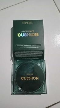 Product Review of 【Cushion】NPURE Centella Asiatica Flawless Matte Power Cushion / Cushion Kulit Jerawat / Skincare Infused /  Hypoallergenic / Dermatologically / Non-Acnegenic / Foundation Wajah / Concealer Berjerawat / Long Lasting from s**s 3