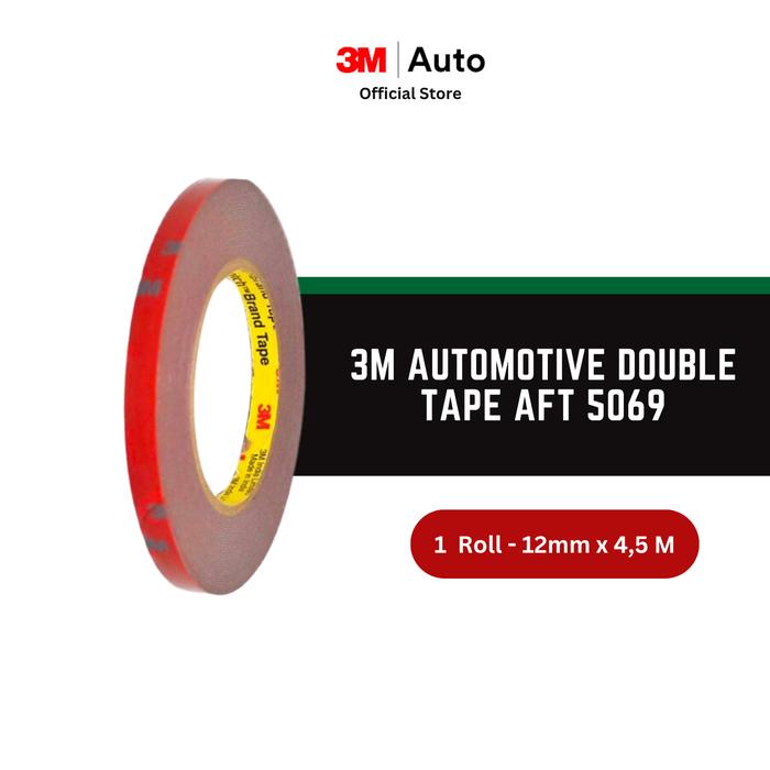 Gambar 3M AFT Acrylic Foam Tape 5069 tebal: 1.1 mm size:12 mm x 4.5 m - Double Tape Mobil dari 3M Automotive Kab. Bekasi Tokopedia