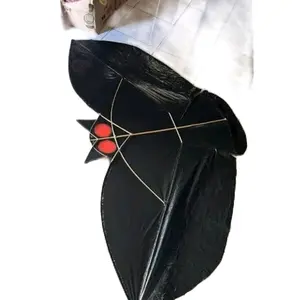 Layangan Sigepok Hitam siap terbang unik menarik