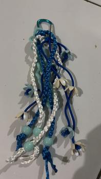 Product Review of Himeku Bag Charm Macrame Carabiner - Gantungan Kunci - Aksesoris Hiasan Tas from j** 0