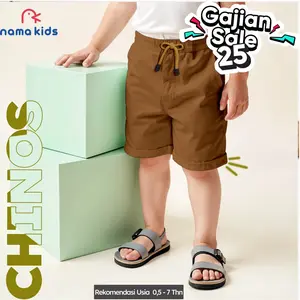 Celana Pendek Anak Celana Chino Anak Pendek Peremuan/Laki-laki Casual Lucu Dan Murah