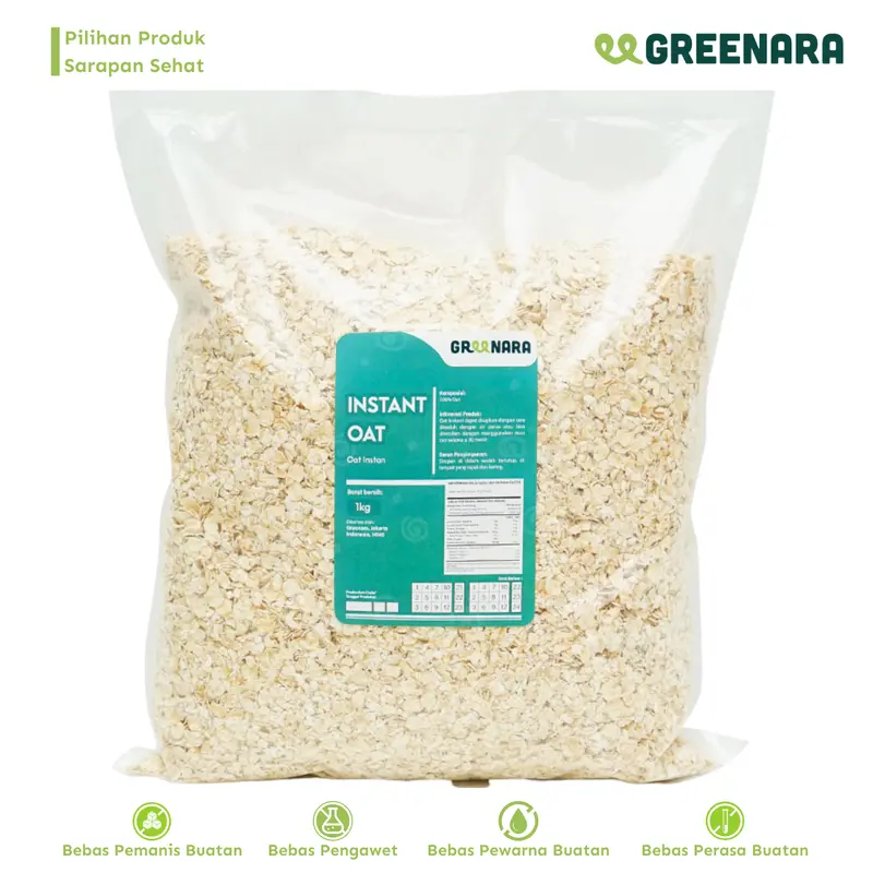 Greenara Instant Oat / Oat Instant 1Kg 0