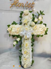 Gambar Salib Standing Bunga duka cita Karangan bunga duka dari Gaby Bella Florist Kota Administrasi Jakarta Selatan 3 Tokopedia