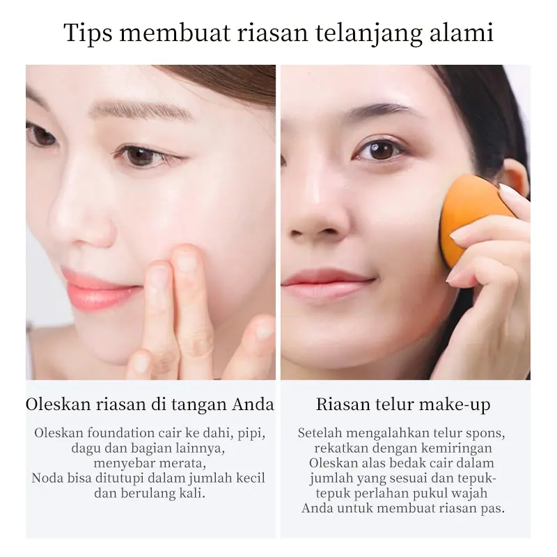 Kinglife All Day Perfect Serum Foundation Full Coverage Matte + Poreless Liquid Foundation Make Up 30ml Concealer Lasting Kering Extract skintint  cleya Dark 5