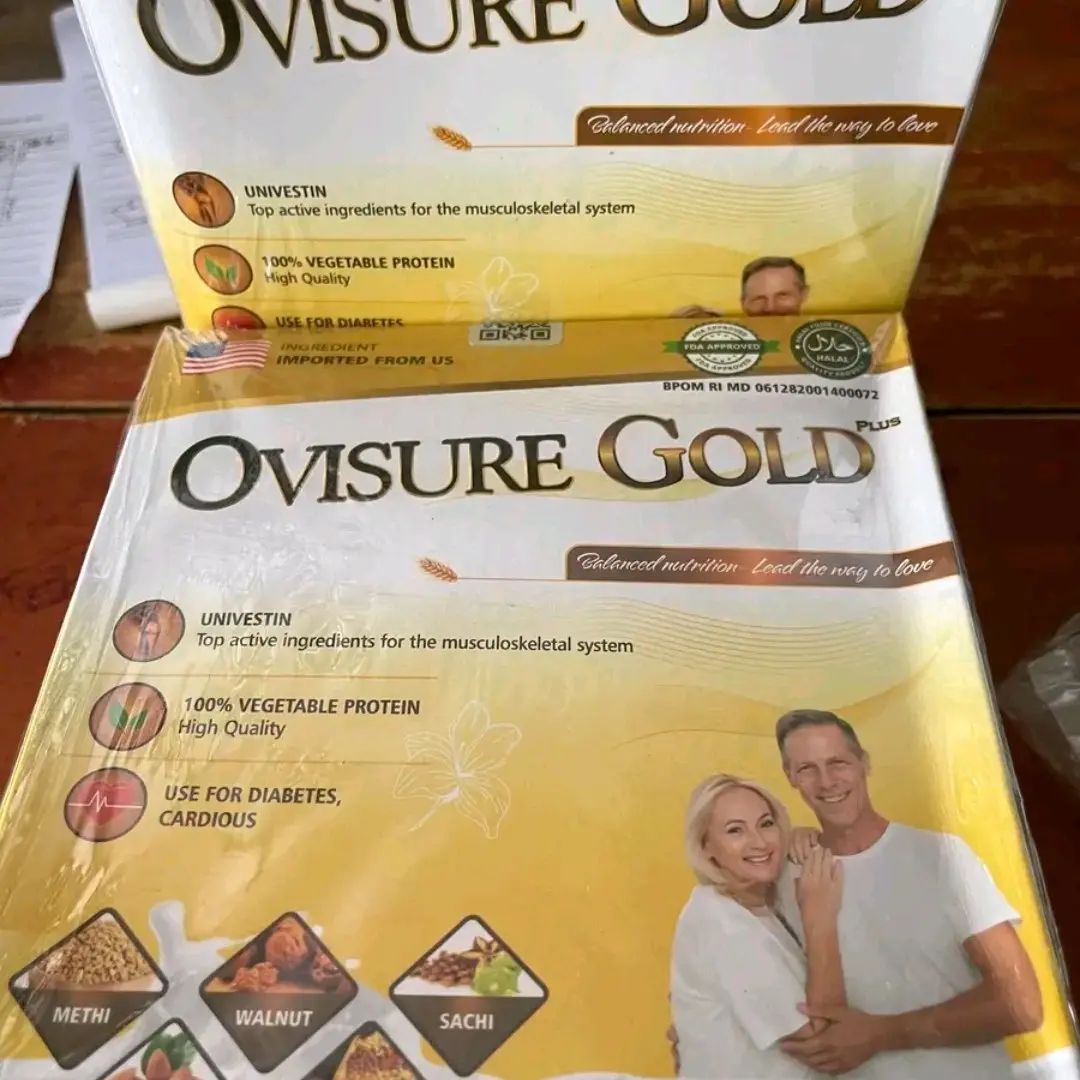 1BOX OVISURE GOLD SUSU MEMBANTU KERUSAKAN TULANG DAN SENDI Milk