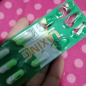 Laxing Detoks Herbal Alami / Sembelit / Begah / Konstipasi susah BAB Halal 1 Blister @10 Kapsul