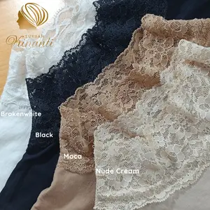 Inner Leher Renda Kaos Rayon Premium