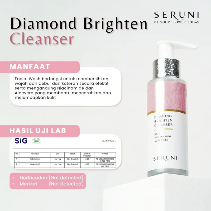 [BEST SELLER] Seruni Paket Perfect Glowing Set Original 100%   Membantu Mencerahkan Wajah dan Memudarkan Flek Hitam Niacinamide 4