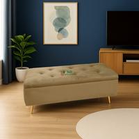 Gambar ND Decoration - Bench Storage Sofa Penyimpanan Minimalis Modern Box Multifungsi Aesthetic Beludru - Grey dari ND Decoration Kab. Bogor 4 Tokopedia
