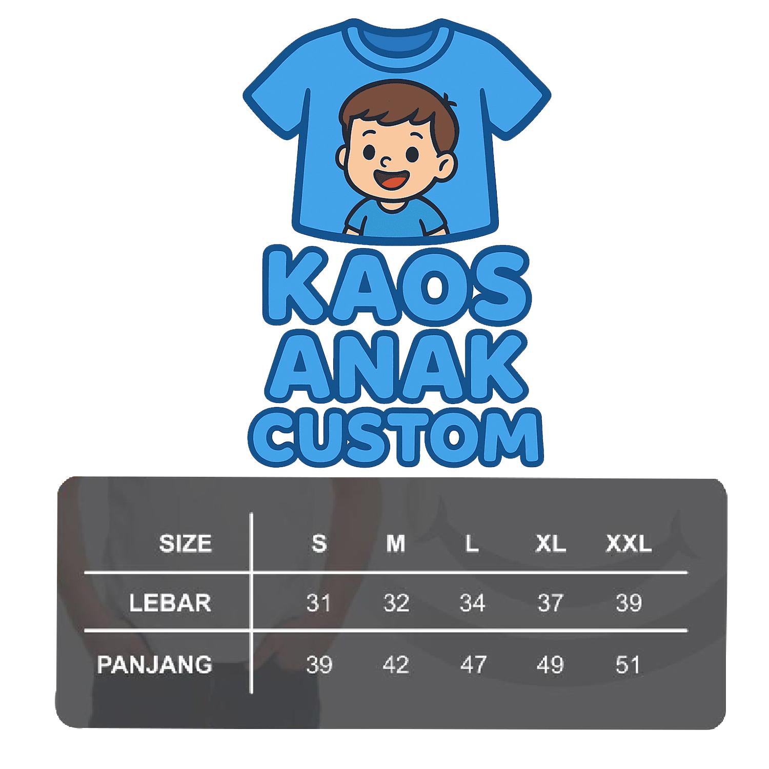 kaos anak laki laki dan perempuan kaos anak slank baju anak kece baju anak lucu baju anak keren
