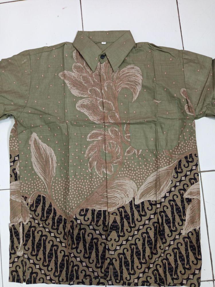 Product Introduction of [BISA COD] HEM BATIK PRIA BAHAN KATUN PRIMA Grade A - MOTIF KEKINIAN Cowok Formal casual Blue Shirts Baju Couple Seragam Kerja Keren 60