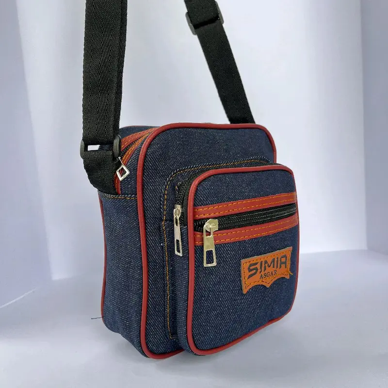 Sling Bag Mini pria wanita 3 resleting tas selempang waistbag serbaguna terbaru nyaman dipakai bahan tebal Slingbag 3