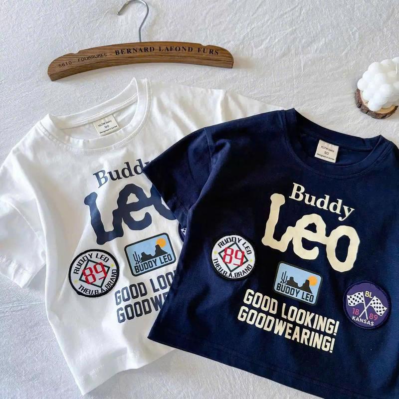 Áo Phông Buddy Leo Cotton Cho Bé Trai Bé Gái Size 8-20kg