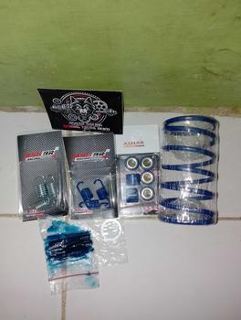 Product Review of MIO J MIO SOUL X RIDE 115 MIO GT 115 FINO 115 SMILE FULL UPGRADE RACING CVT ASHAR RACING Motorcycle ROLLER+PER CVT+ PER SENTRI from s**a j**a b**i 0