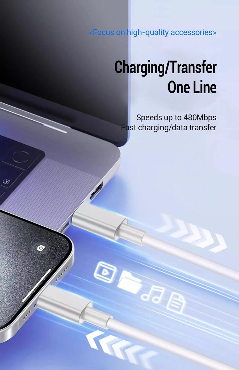 Product Introduction of High Quality PD 20W Fast charger Cable For iphone 15 14 13 12 11 Pro Max X XS XR 8 7 6 6S Cell Phone Charger Charging Cable Accessories 5