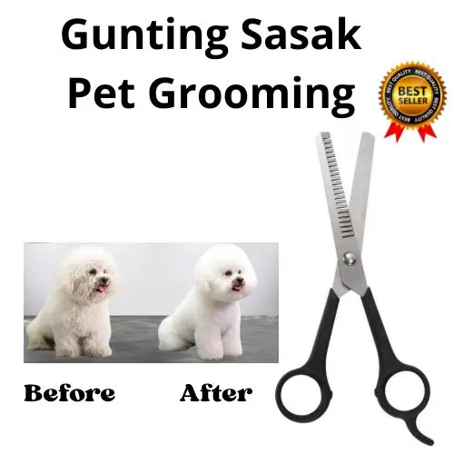 PET GROMMING Scissors Gunting Sasak Anjing Kucing Gunting cukur Bulu Rambut kucing anjing grooming Pet Grooming