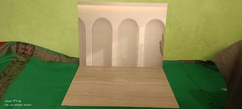 Product Review of Alas Foto Produk / Alas konten Lipat Background Aesthetic Wall Panel Hardboard 30cm x 40cm Camera from I**y 0