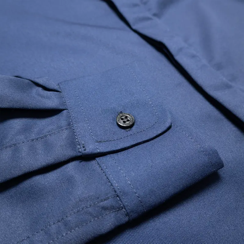 JB - Princeton Shirt Navy- Kemeja Kasual Lengan Panjang Pria 6