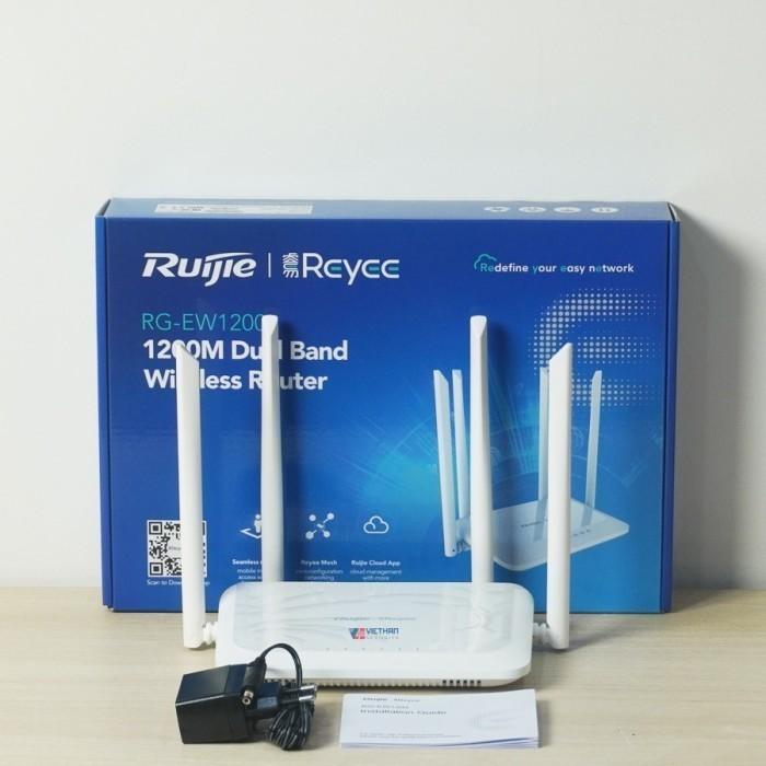 Gambar RUIJIE REYEE RG-EW1200 1200M Dual-band Wireless Router AC MU-MIMO 802 dari hans computer Kota Administrasi Jakarta Pusat Tokopedia