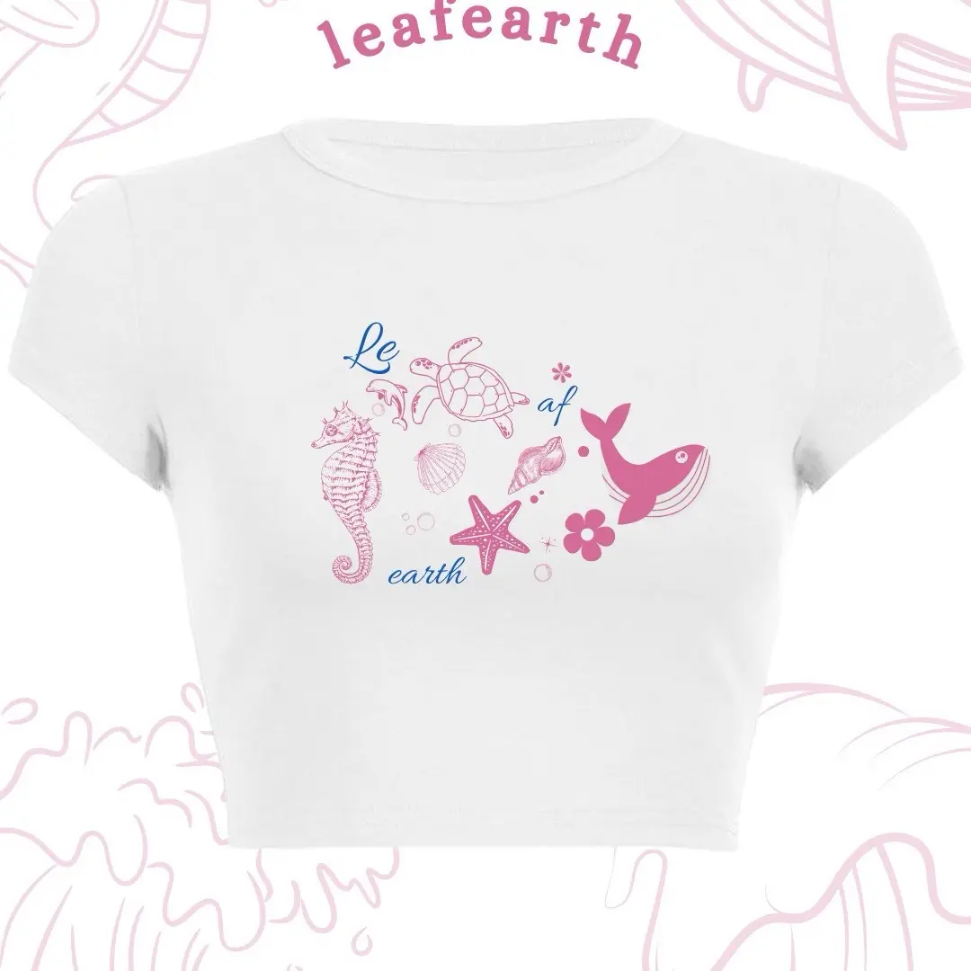CROP TOP DOLPHIN SEAWORLD