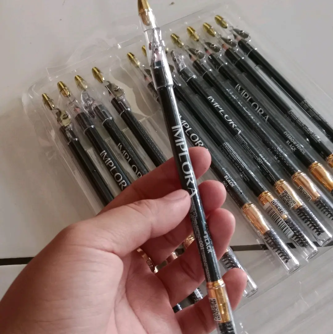 alis implora warna hitam dan coklat