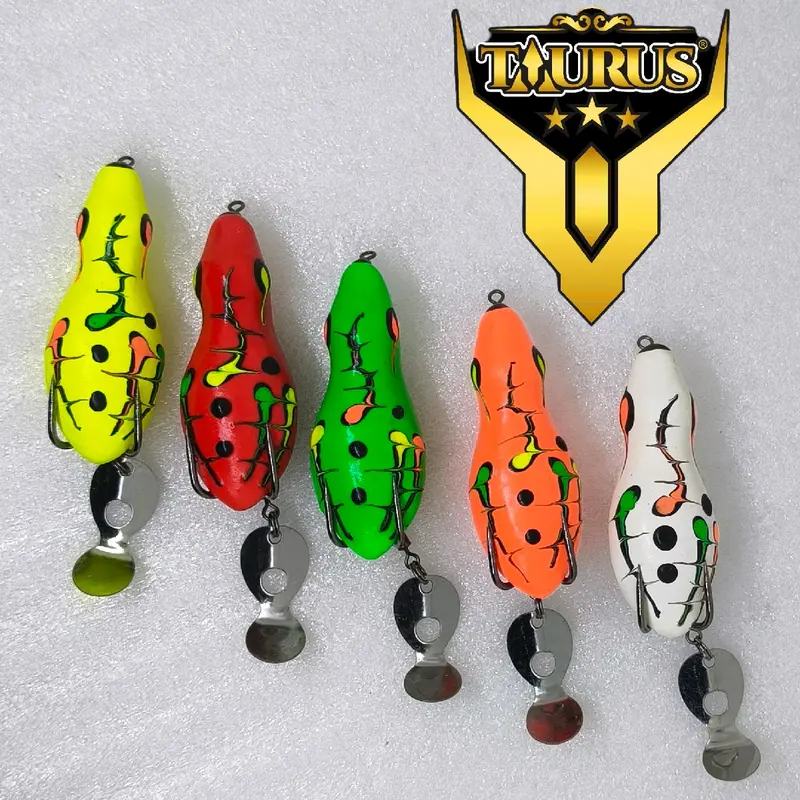 Jaws frog Taurus jumbo 6cm berisik 2
