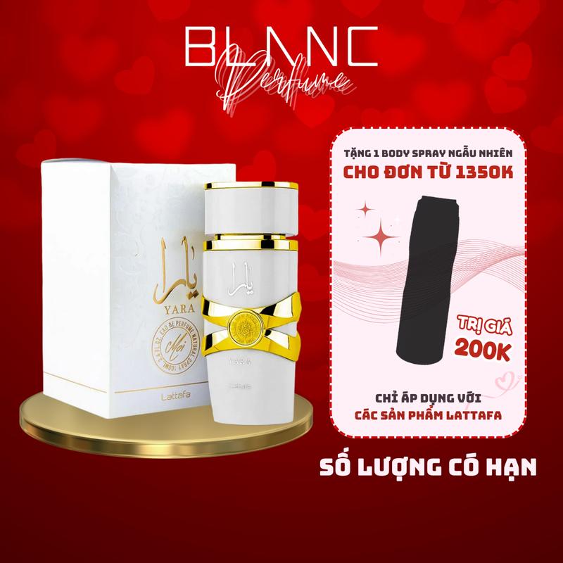 Nước Hoa Lattafa Yara Moi EDP Nữ Perfume Cosmetic Xịt Thơm